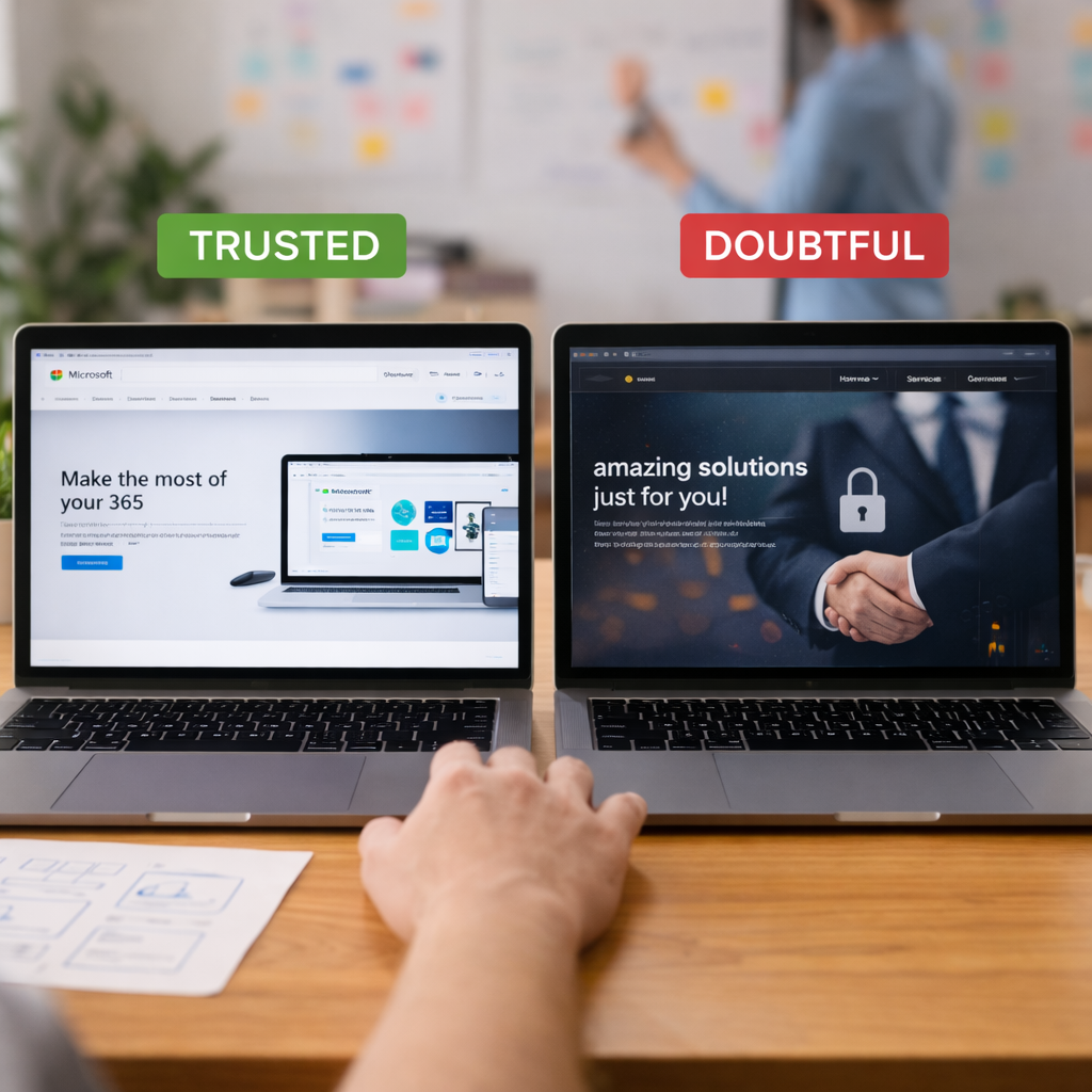 website design for startups