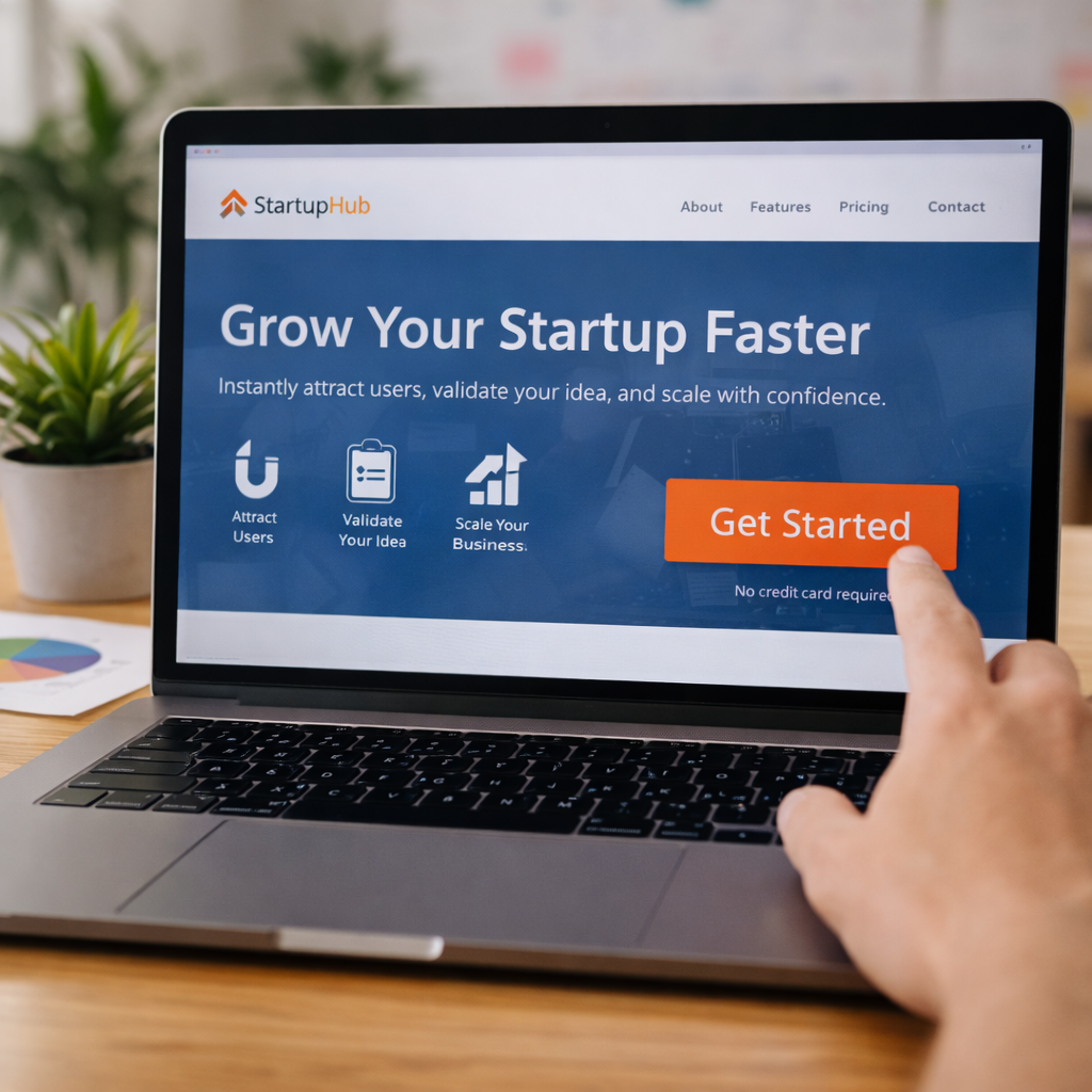 website design for startups